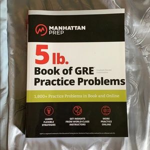 5 lb. Book of GRE Practice Problems